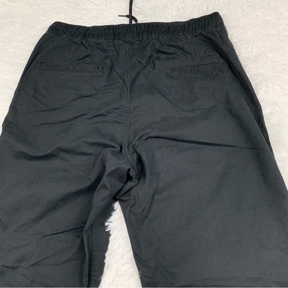 H&M chino joggers pants drawstring waist in black - Picture 13 of 13